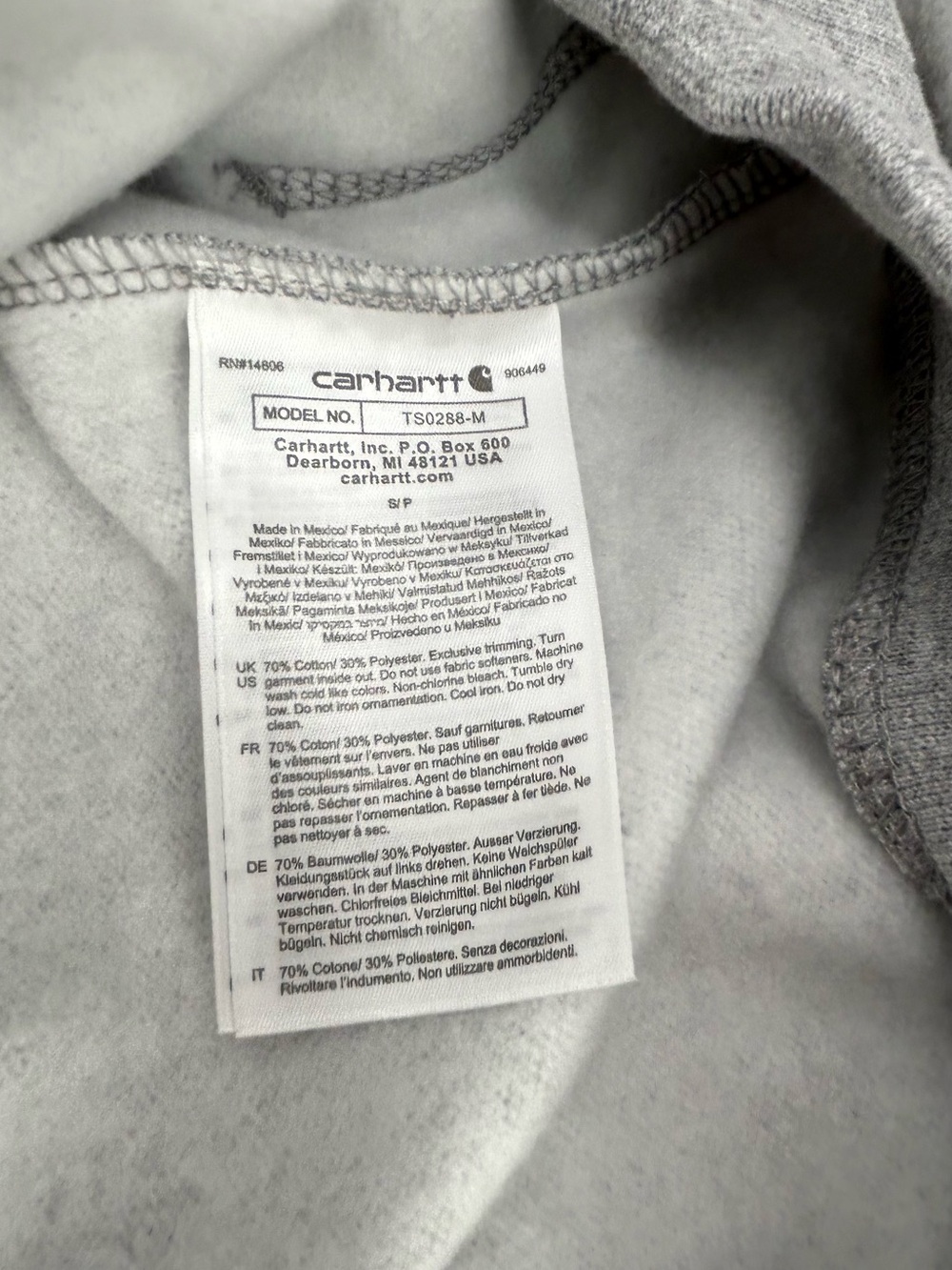 Carhartt Hoodie Pullover - Picture 8 of 9